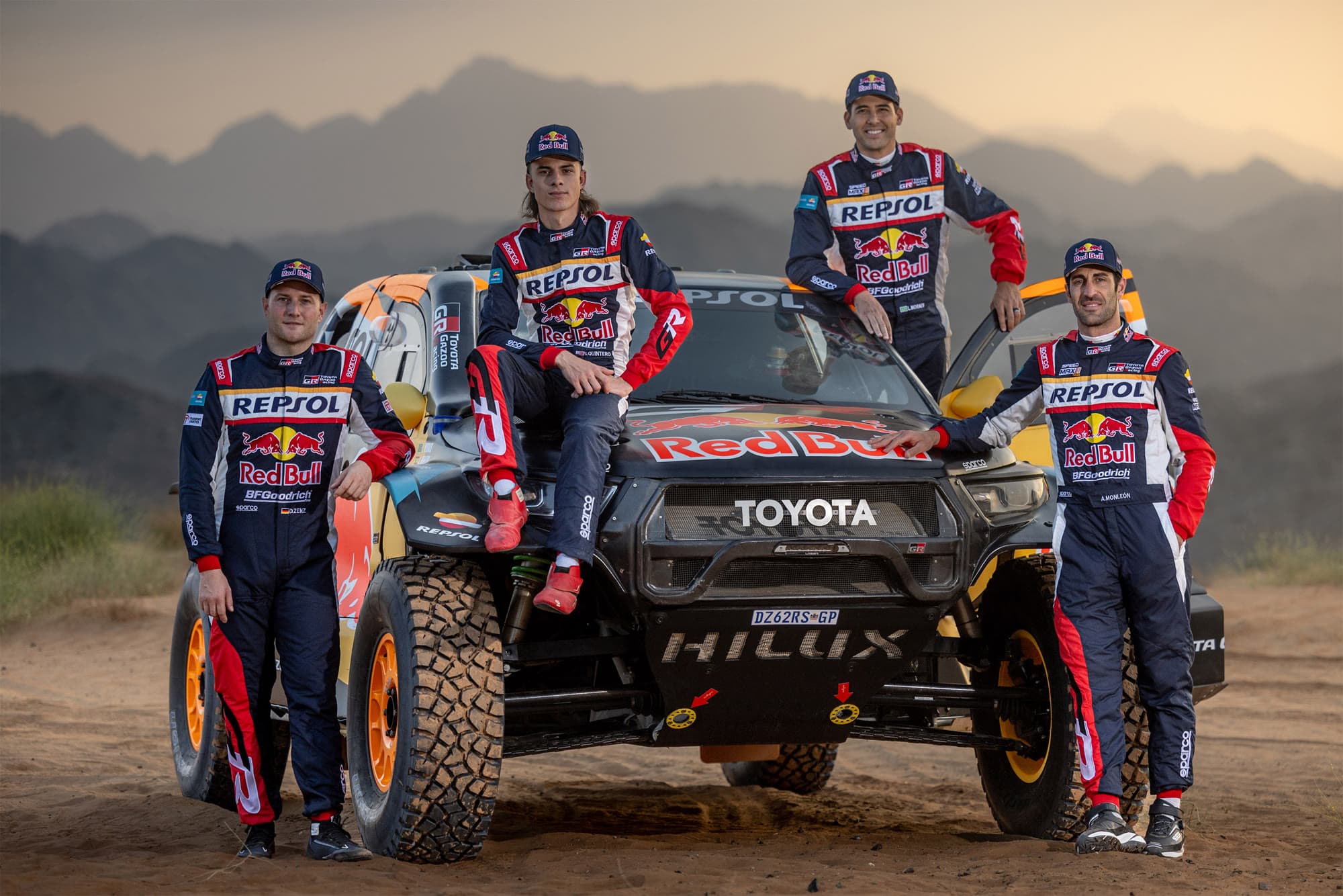 Toyota Gazoo Racing at Dakar 2026 campaign for Toyota